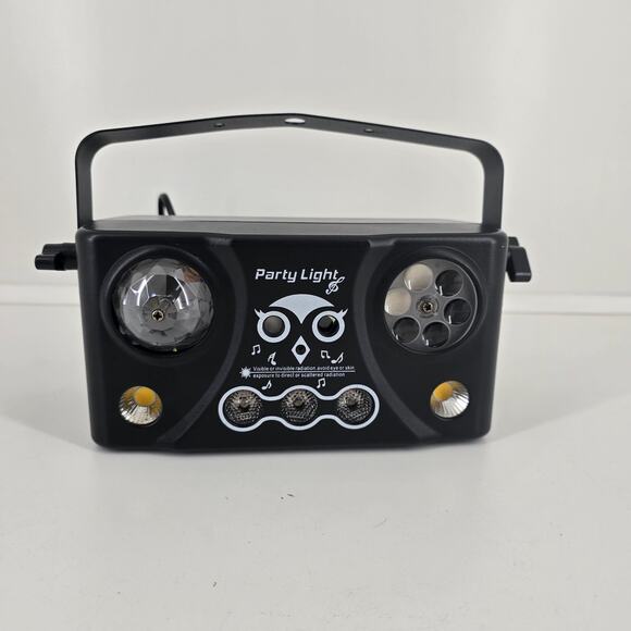 Party Light RGB Disco Laser/Strobe LED DJ Stage Effect Light w/ DMX & Mount - Picture 1 of 4